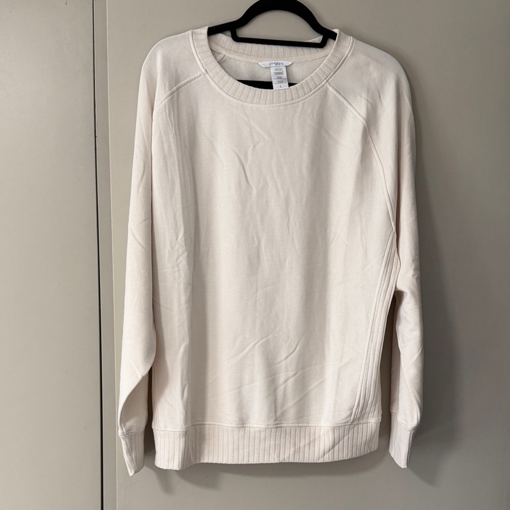 Jockey Beige Crewneck Top